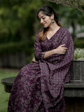 Women's Jamun Rayon Printed Kurta Pant & Dupatta Set | Paisley Print Ethnic Suit Set | Regular Fit | Festive, Casual & Office Wear